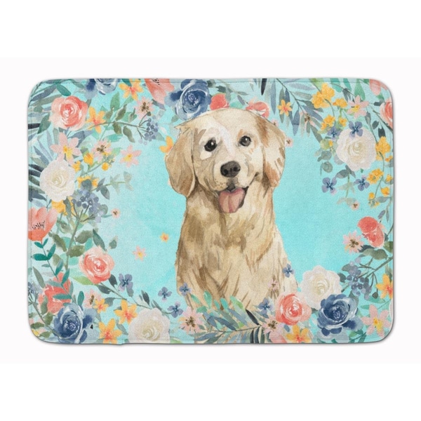 Carolines Treasures Golden Retriever Machine Washable Memory Foam Mat CK3425RUG - main